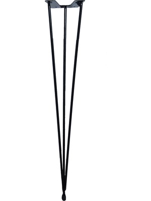 A Design Firkete Tel Sehpa Ayağı Tekli 46 cm