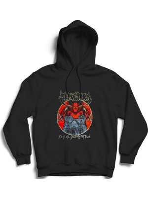 The Fame Sepultura, Bestial Devastation, Rock Metal Kapüşonlu Sweatshirt Hoodie