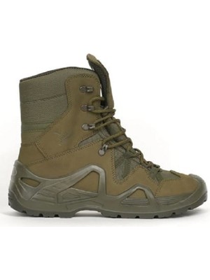 Vogel Tactical Tactical 1492 Outdoor Siyah-Bej-Haki Rengi Nubuk Deri Kısa Bot