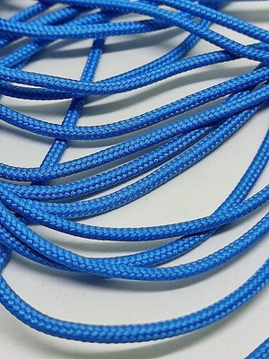 Firebird 2 mm Paracord Ip ,  Paracord Bileklik Ipi Turkuaz Mavi 10 Metre