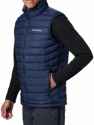 Columbia Powder Lite Vest Erkek Yelek Lacivert WO0847-465