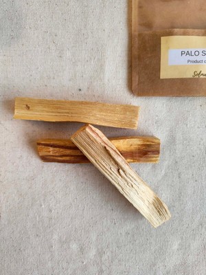 Solman Palo Santo Ağaç Tütsü Peru Menşeili Orijinal Arınma Tütsüsü 25-30 gr