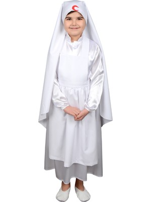 Annee Bakk Çanakkale Hemşire Kız Çocuk Kostümü