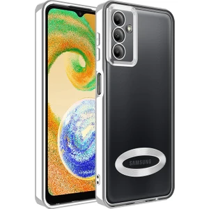 Samsung Galaxy A04S Kılıf Omega Kamera Korumalı  Silikon + Ekran Koruyucu