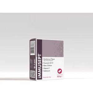 İmmusept  Kara Mürver Koenzim Q10 Beta Glukan Vitamin C Çinko 30 Tablet