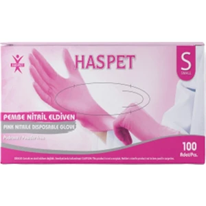 Pembe Nitril Small Dövme Eldiveni – Kutu