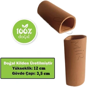 41 Pet Mama D Yarım Oval Vatoz Küpü