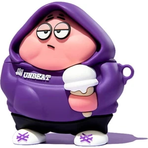 AirPods Pro 2.Nesil Kılıf Cartoon Figürlü Silikon Crtn-Fgr-Ptrck-Str