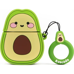 AirPods 1. Nesil / 2. Nesil Kılıf Cartoon Figürlü Silikon Crtn-Fgr-Avkdo
