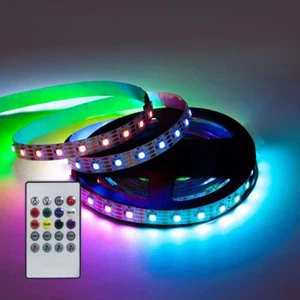 Uzaktan Kumandalı – Müziğe Duyarlı – USB Çıkışlı Rgb LED Şerit – 3 mt