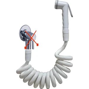 Yerli Spiral Taharetmatik 2 Metre Beyaz