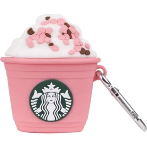 AirPods 1. Nesil / 2. Nesil Kılıf Cartoon Figürlü Silikon Crtn-Fgr-Strb-Pmb