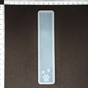 Epoksi Reçine Dik Köşeli Üç Patili  Kitap Ayracı Silikon Kalıp 1. Kalite HB3012-0018