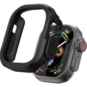 Apple Watch Ultra 49MM Zırh Koruyucu Wiwu JD-101 Defender Akıllı Saat Kasa Koruyucu