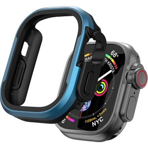 Apple Watch Ultra 49MM Zırh Koruyucu Wiwu JD-101 Defender Akıllı Saat Kasa Koruyucu