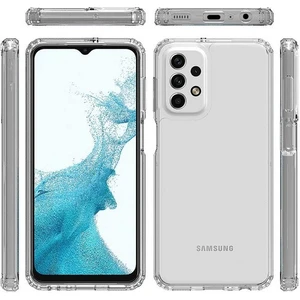 Samsung Galaxy A33 Kılıf AntiShock Köşe Korumalı Darbe Emici Crystal Berrak Şeffaf Sert Silikon