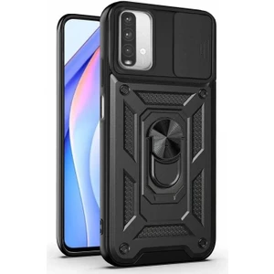 Xiaomi Redmi Note 9 4g Kılıf Impact Resistant Siyah
