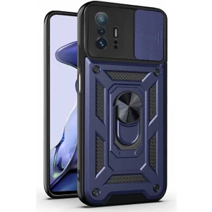 Xiaomi Mi 11T Kılıf Impact Resistant Lacivert