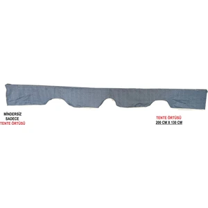 Tente Salıncak Tentesi Gölgelik 3 Kişilik Tente Gölgelik 200X130 Cm-Lacivert
