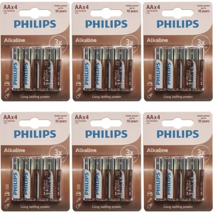 Phılıps Alkaline Aa Pil 6 Paket 24 Adet