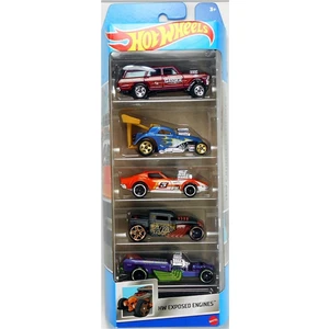 Hot Wheels 5'li Araba Seti 01806 HFV90 HW Exposed Engines