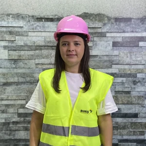 GE 1537 Kadınlara Özel Pembe Koruyucu Pembe Baret