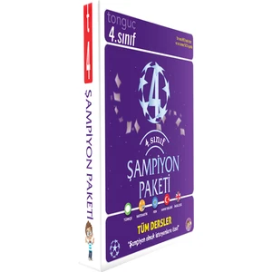 Tonguç Akademi 4 . Sınıf Şampiyon Seti
