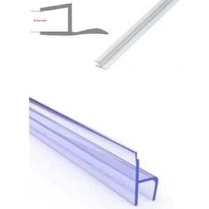 Katlanır Cam Fıtılı Şeffaf 8 mm h (2,50 cm Boyunda 5'li Paket Aksmar)