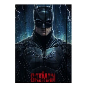 Batman Film Afişi Art Mdf Poster