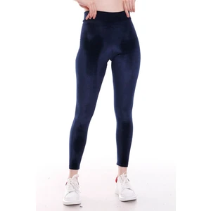 Belifanti Collection Kışlık Kadife Likralı Tayt Lacivert