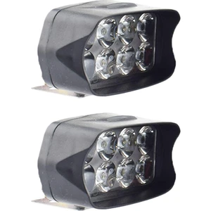 6500K 8 LED 2 Adet Yardımcı Far Lambası 12V 12W Süper Parlak (Yurt Dışından)