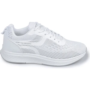 26280 Beyaz Açık Gri Kadın Günlük Rahat Yürüyüş Koşu Sneaker Spor Ayakkabı