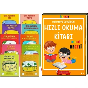 Cin Ali  10'lu Hikaye Seti +Uygulalı hızlı Okuma