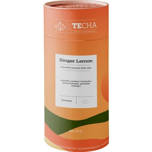 Te Cha Tea Ginger Lemon 50 Gr Zencefil Ve Limonlu Karışık Bitki Çayı