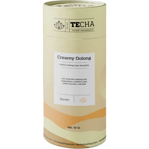 Te Cha Tea Creamy Oolong 50 Gr Vanilya Ve Çilekli Oolong Çayı