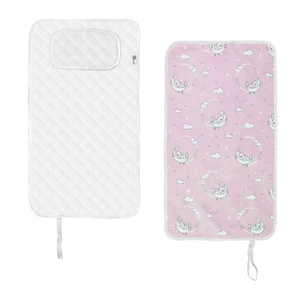 Çanta Boy Bebek Alt Açma Pedi Sıvı Geçirmez Leke Tutmaz Aydede Desenli Pembe