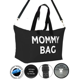 Mommy Bag Baskılı Bebek Bakım Çantası
