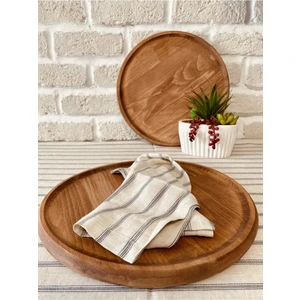 Ahşap Sunum Tabağı/supla