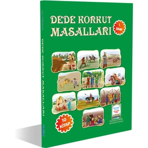 DEDE KORKUT MASALLARI  1.SINIF – 10 KİTAP SET
Değerlendirme Kitapçığı İlaveli