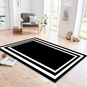 West Home Makinede Yıkanabilir Kaymaz Taban Leke Tutmaz  Salon Halısı Mutfak Halısı ve Yolluk