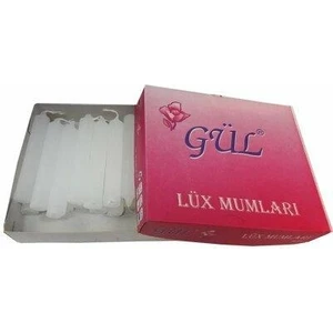 Küçük Beyaz Mum 20'li Kutu