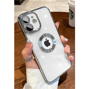iPhone 11 Uyumlu Köşeleri Renkli Şeffaf Kamera Korumalı Silikon Luxury Telefon Kılıfı