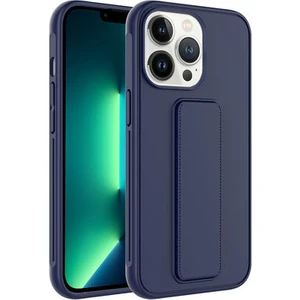 iPhone 14 Pro Uyumlu Standlı Mat Pürüzsüz Telefon Kılıfı