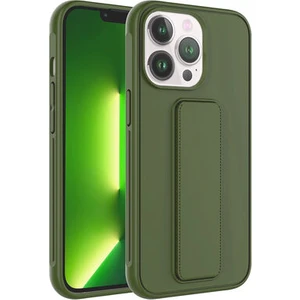 iPhone 14 Pro Uyumlu Standlı Mat Pürüzsüz Telefon Kılıfı