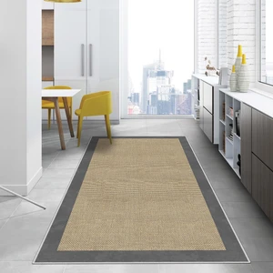 Confidence Home Makinede Yıkanabilir Kaymaz Taban Leke Tutmaz Salon Halısı Mutfak Halısı ve Yolluk