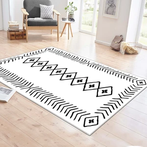 Confidence Home Makinede Yıkanabilir Kaymaz Taban Leke Tutmaz Salon Halısı Mutfak Halısı ve Yolluk