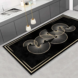 Confidence Home Makinede Yıkanabilir Kaymaz Taban Leke Tutmaz  Salon Halısı Mutfak Halısı ve Yolluk