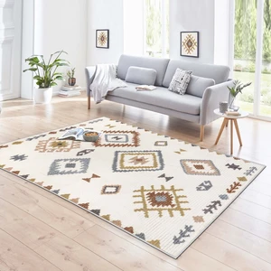 Confidence Home Makinede Yıkanabilir Kaymaz Taban Leke Tutmaz  Salon Halısı Mutfak Halısı ve Yolluk