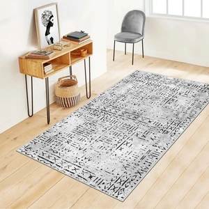 Confidence Home Makinede Yıkanabilir Kaymaz Taban Leke Tutmaz  Salon Halısı Mutfak Halısı ve Yolluk