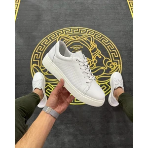 %100 Içi Dışı Hakiki Deri Rahat Erkek Günlük Yazlık Sneaker Ayakkabı 40-44
